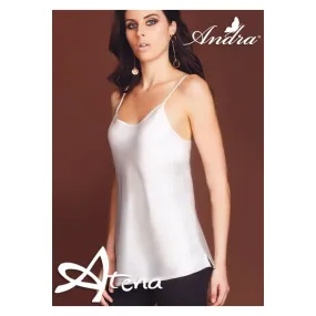  ANDRA Lingerie Sottogiacca in raso setificato spallino sottile Andra Lingerie A4146