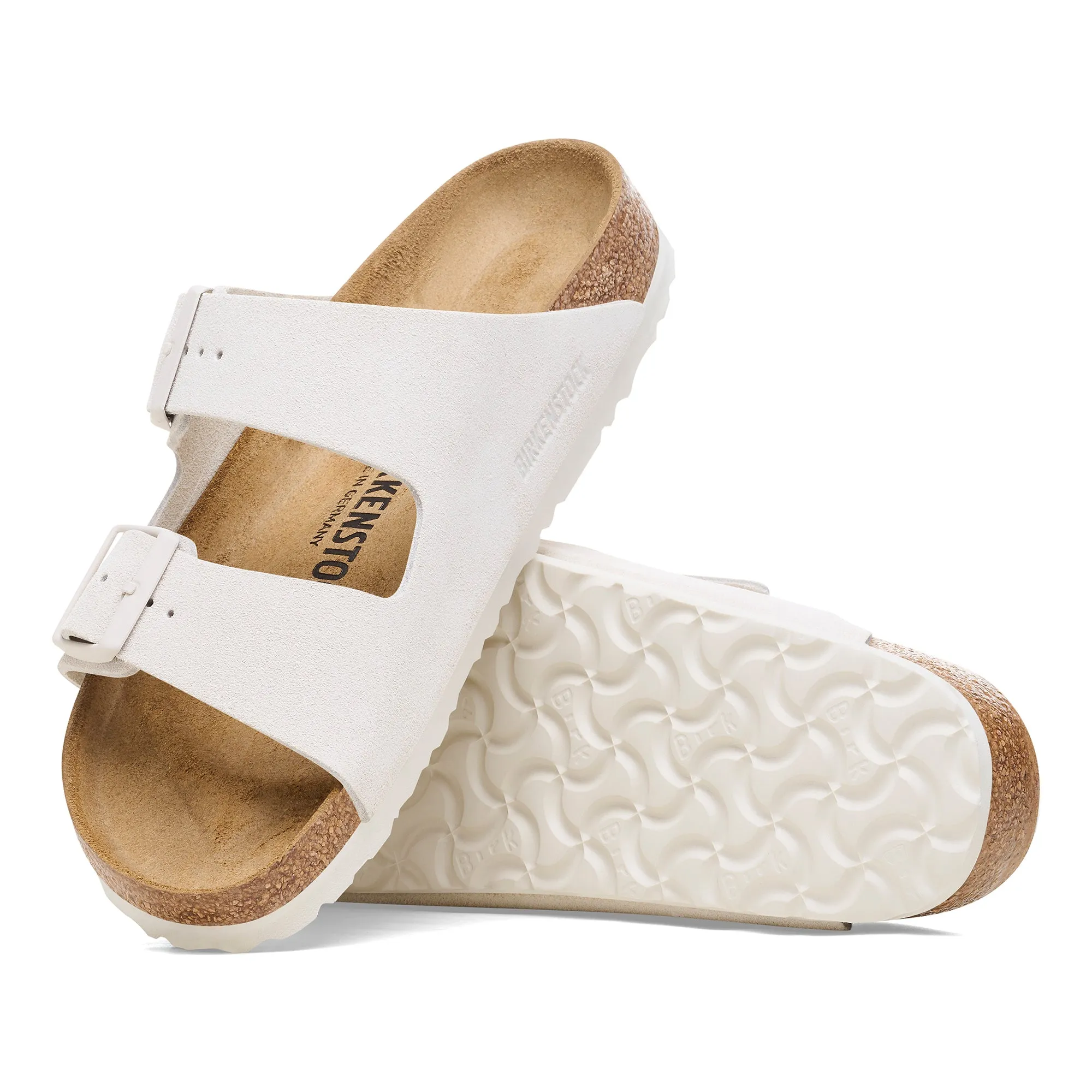 BIRKENSTOCK Arizona pelle scamosciata Antique White