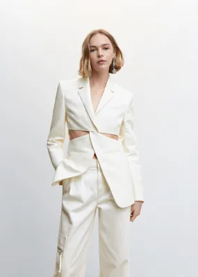 Blazer lino cut-out