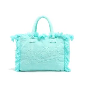 Borsa Vanity In Spugna Verde Acqua