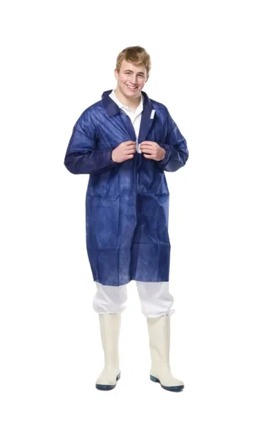 Camice per visitatori RS PRO in polipropilene, 2XL Unisex, col. Blu Navy