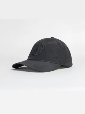 Cappello in Nylon Metal con Visiera Nero