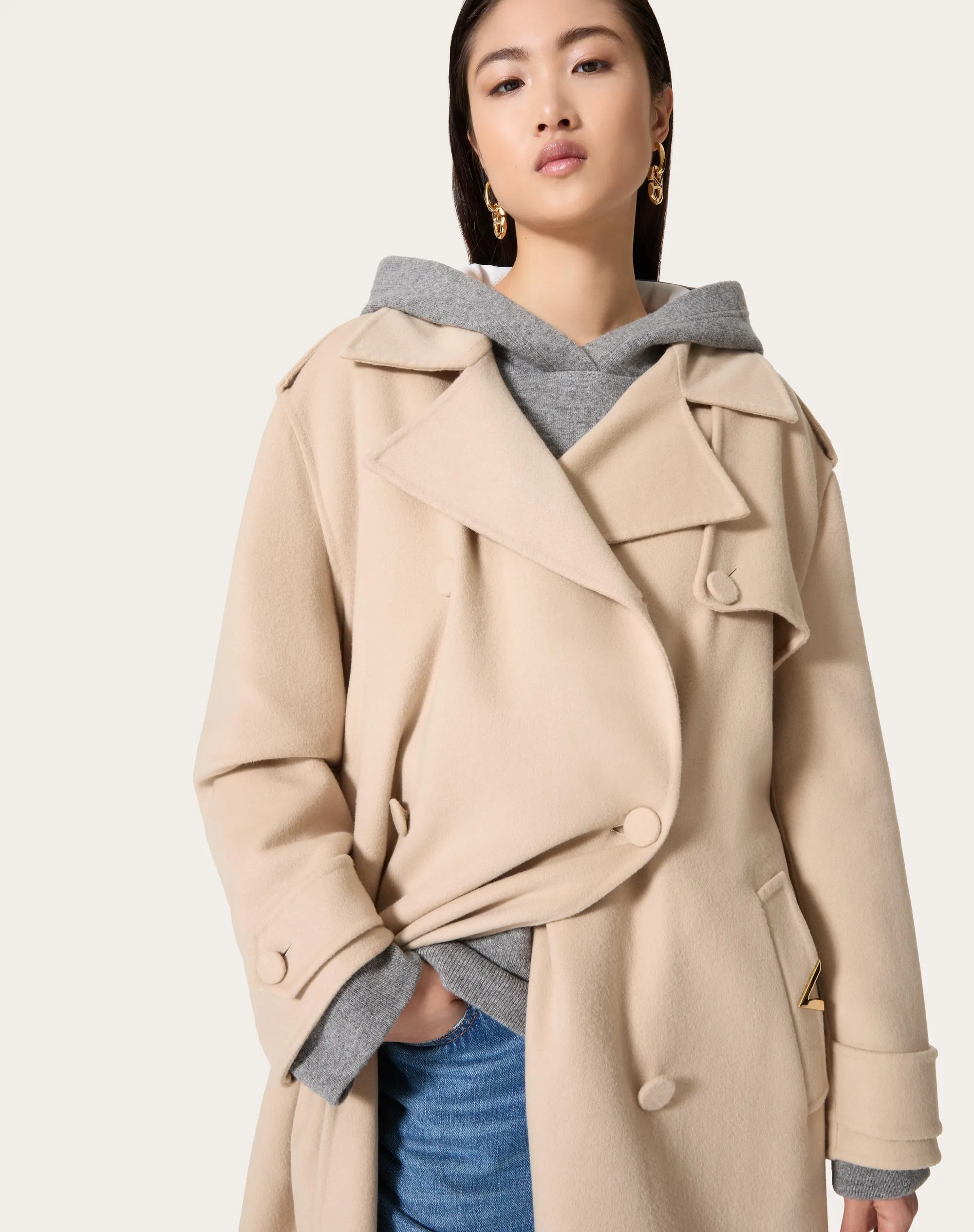 CAPPOTTO IN DOUBLE CASHMERE