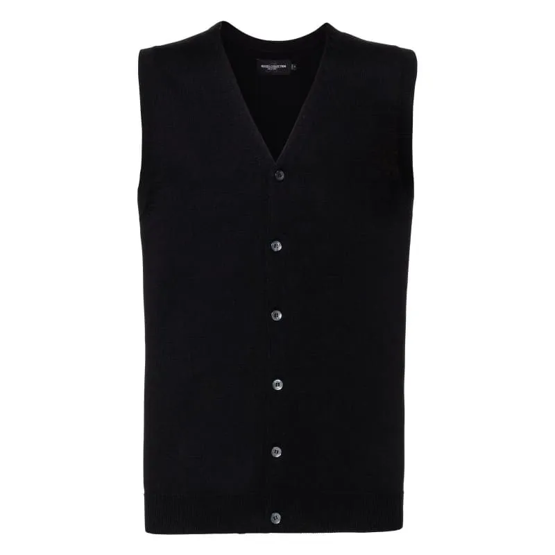 Cardigan Da Lavoro senza Maniche con Scollo a V Russell - JE719M