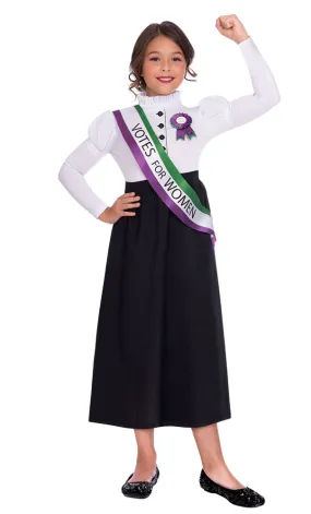 Costume da Suffragetta per donna