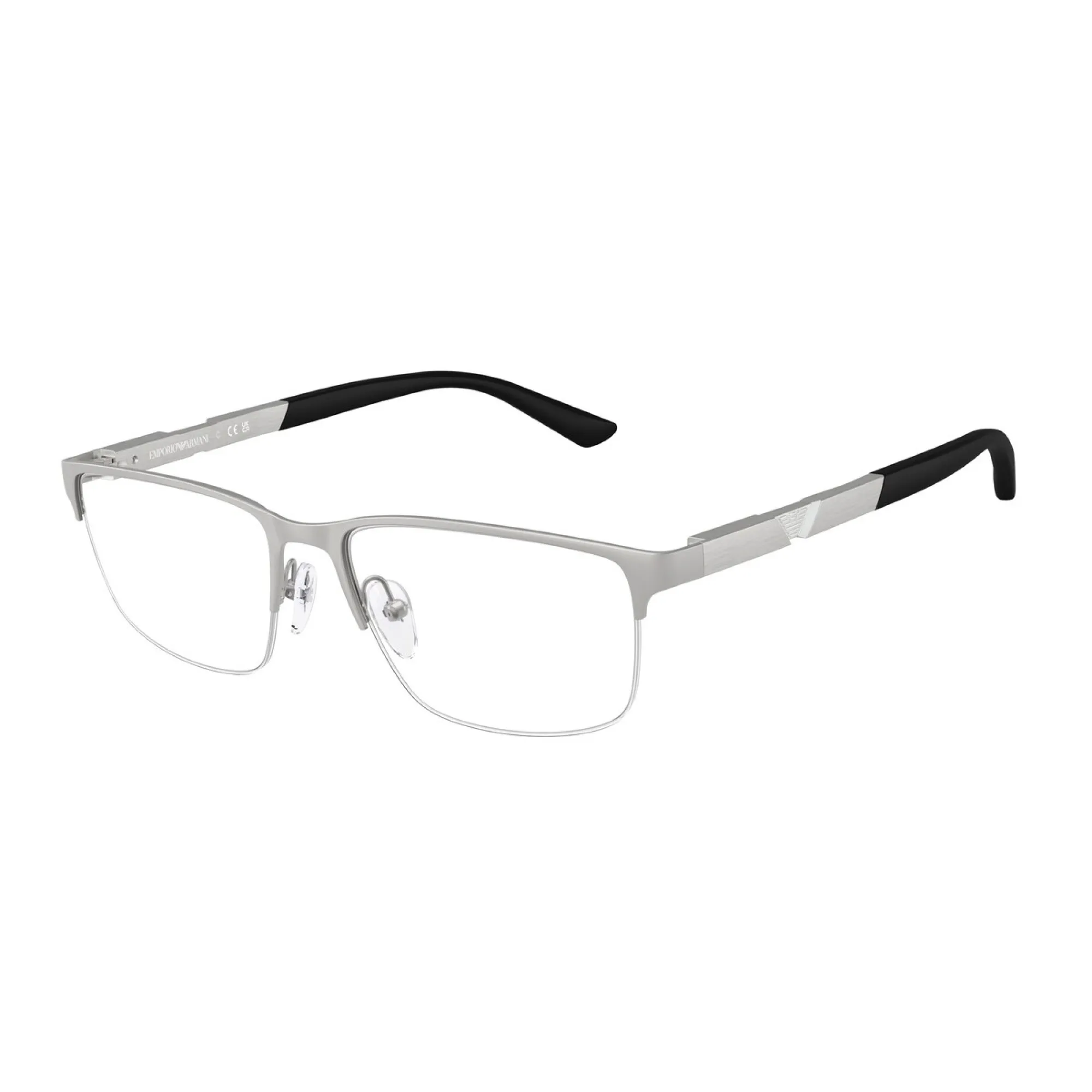   Emporio Armani EA 1164 - 3045 Argento Opaco | Occhiale Da Vista Uomo 