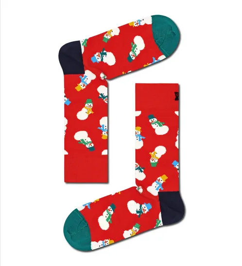 HAPPY SOCKS      3-Pack Snowman Socks Gift Set