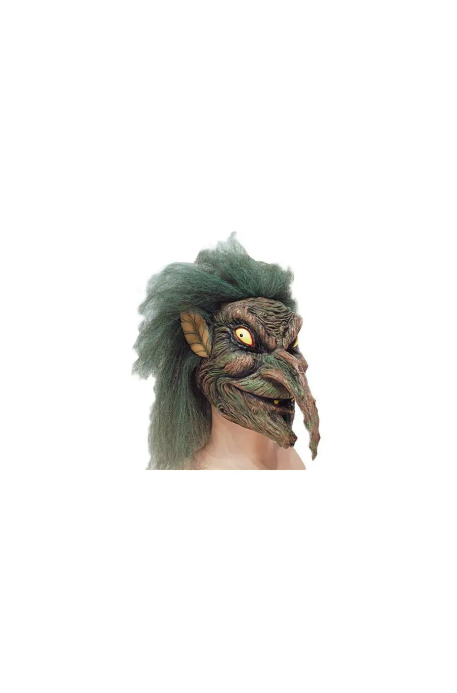 Maschera goblin, troll gnomo gringott, strega Halloween