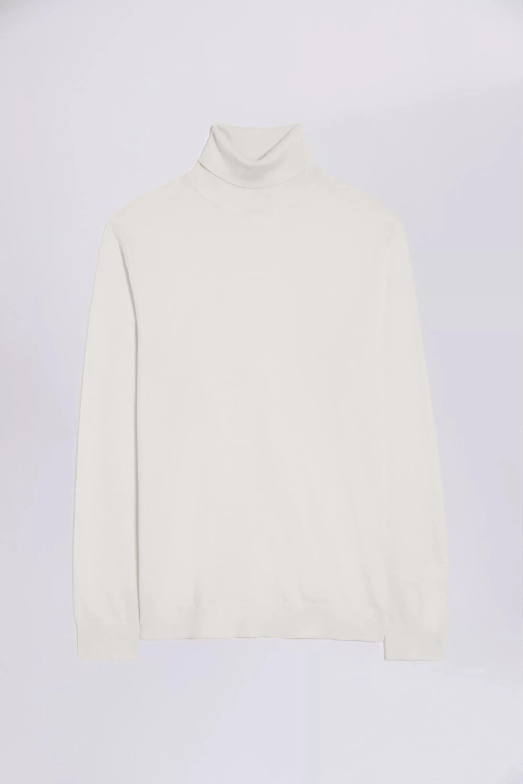 MOSS - Maglia a collo alto con Blend in lana merino    
