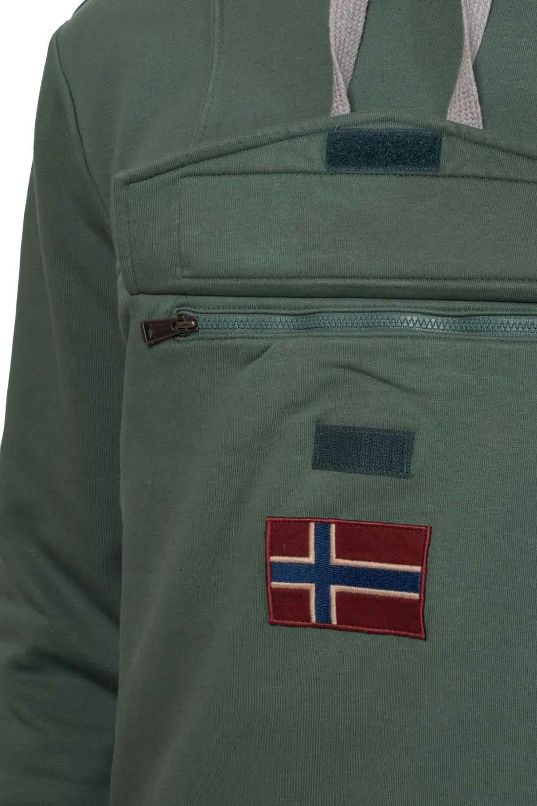 NAPAPIJRI Felpa invernale uomo Burgee