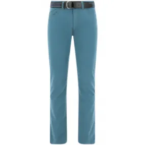 Pantalone 5 tasche Exner in cotone/stretch Steel blue