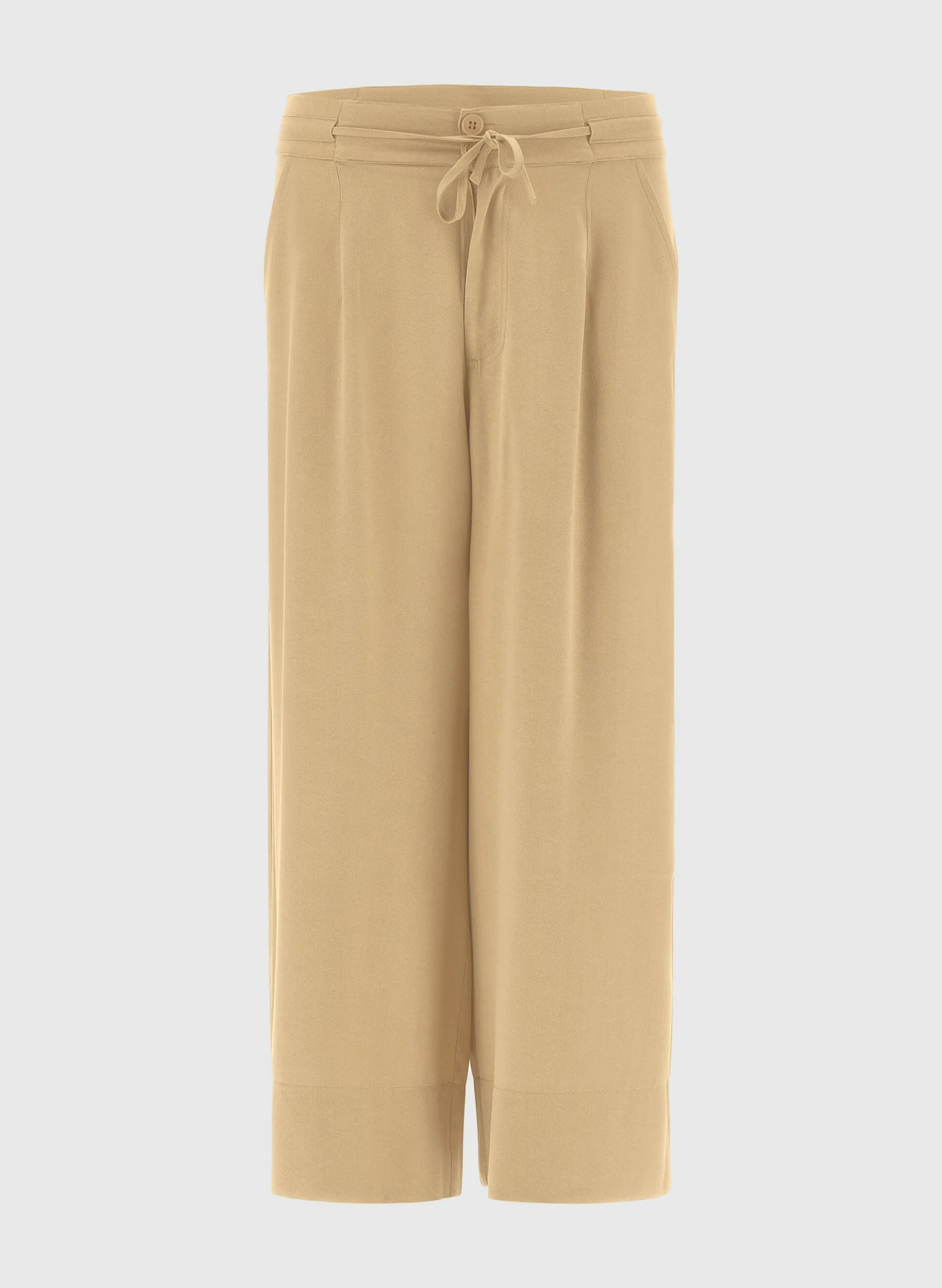 pantalone cropped gamba ampia