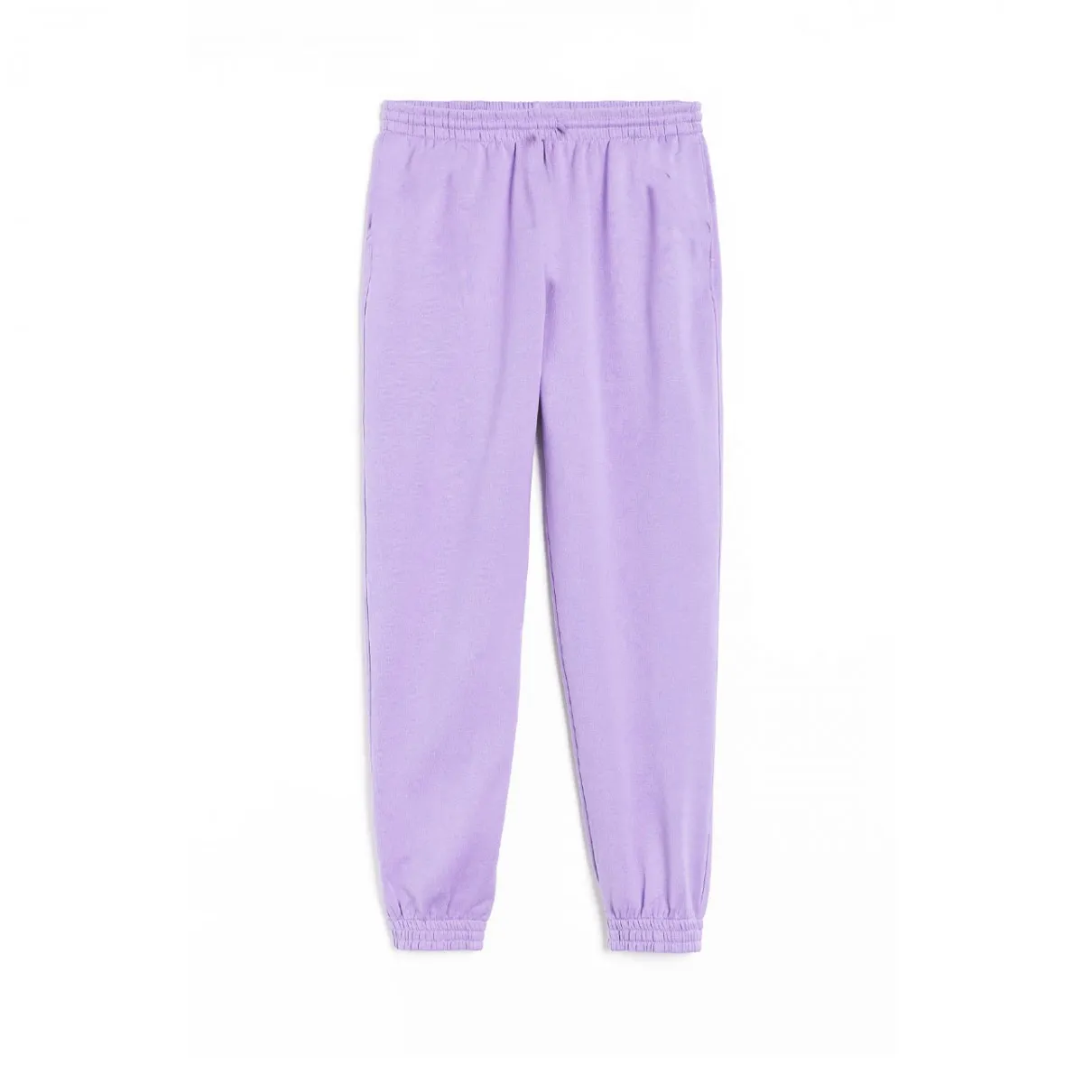 Pantalone In Felpa Con Stampa, Viola