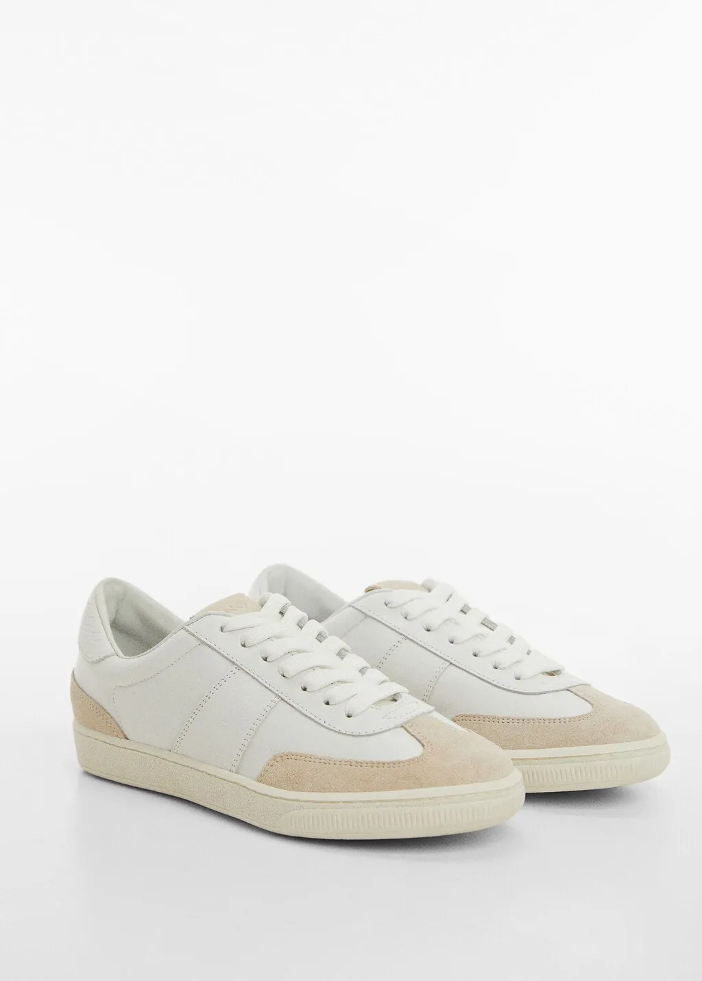 Scarpe sportive inserti pelle