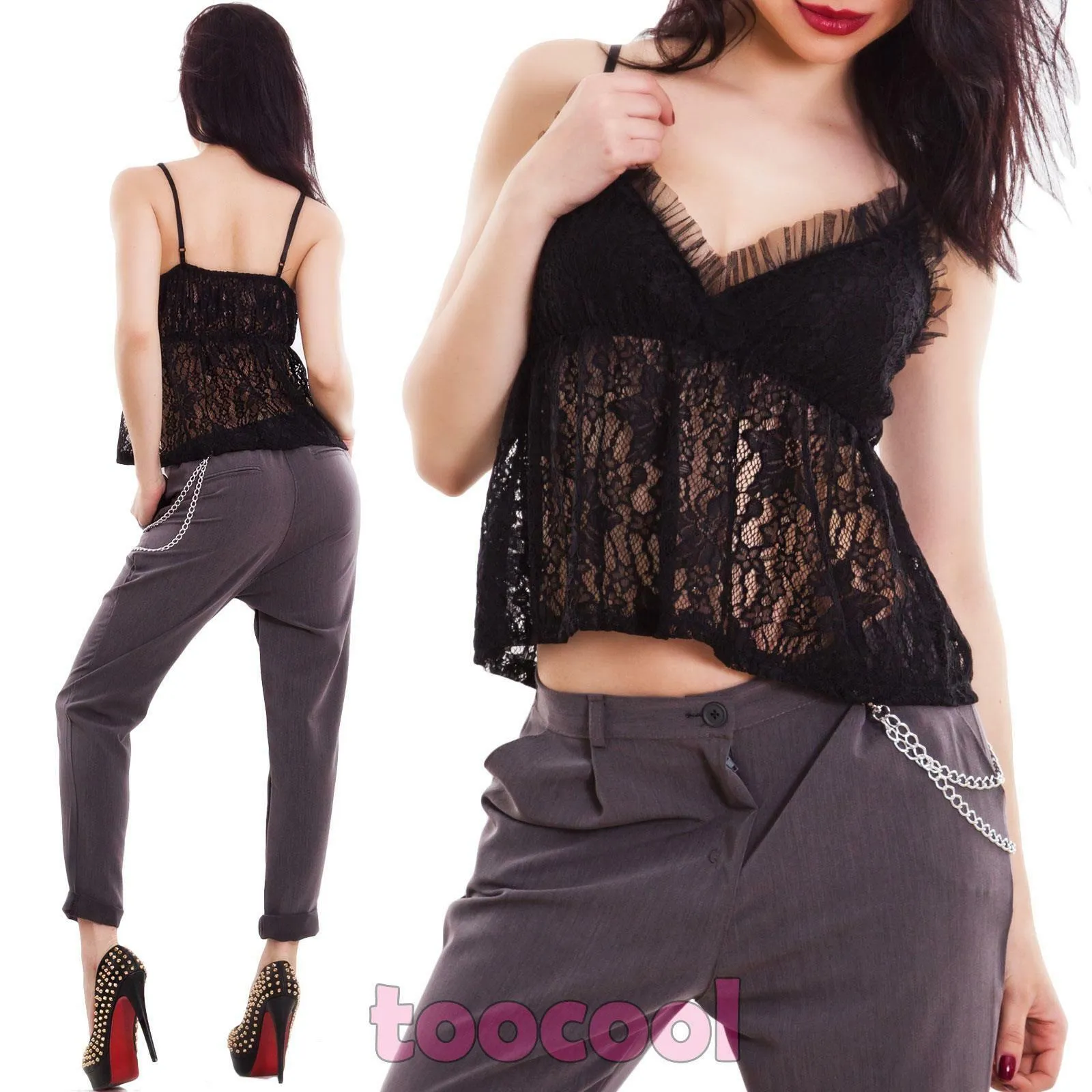 Top donna canottiera sottogiacca WD-1758