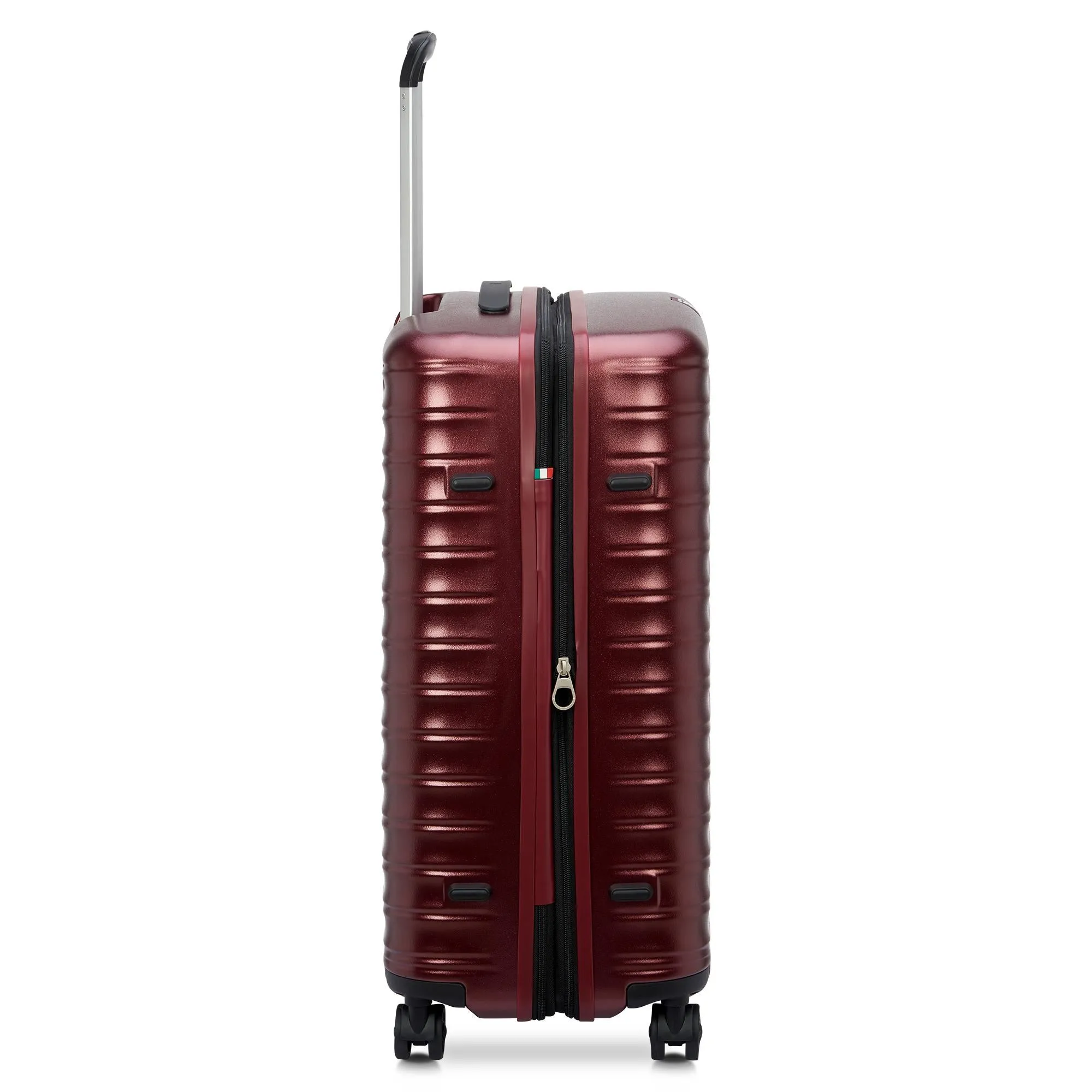Trolley Medio 65 Cm RONCATO Wave Rosso Rigido 4 Ruote Espandibile