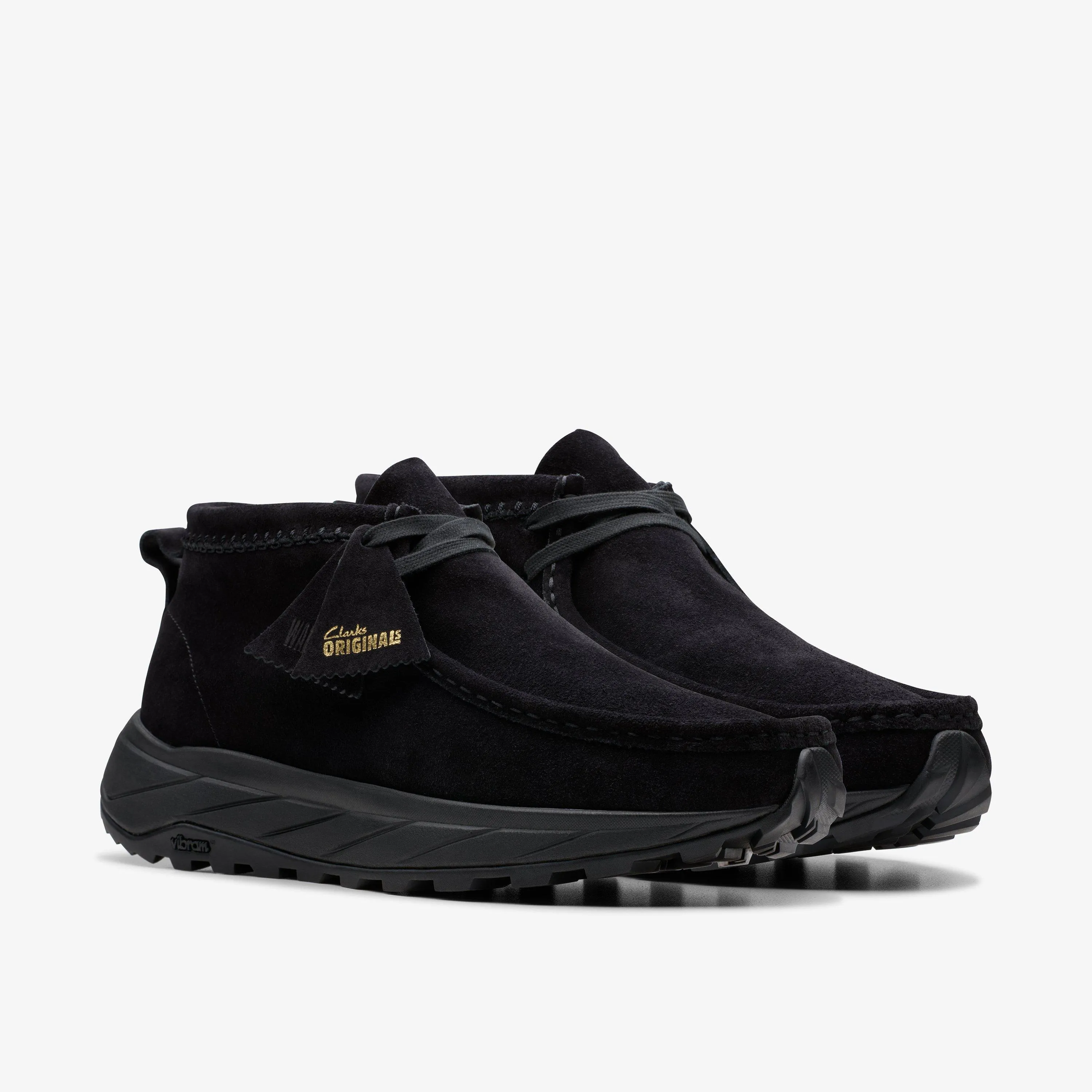 Wallabee Eden Nero/Camoscio nero