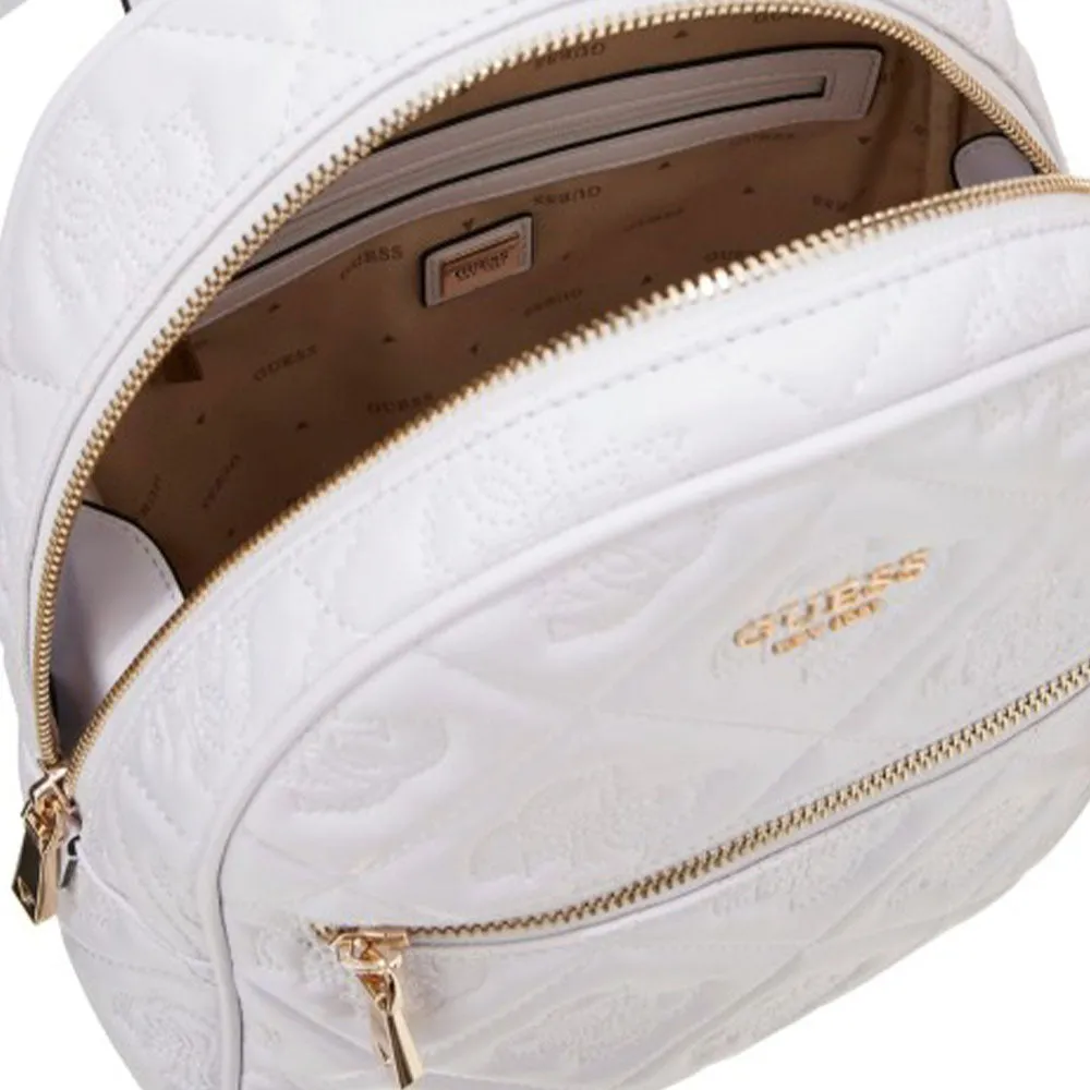 Zaino Donna GUESS Linea Vikky Colore White Logo
