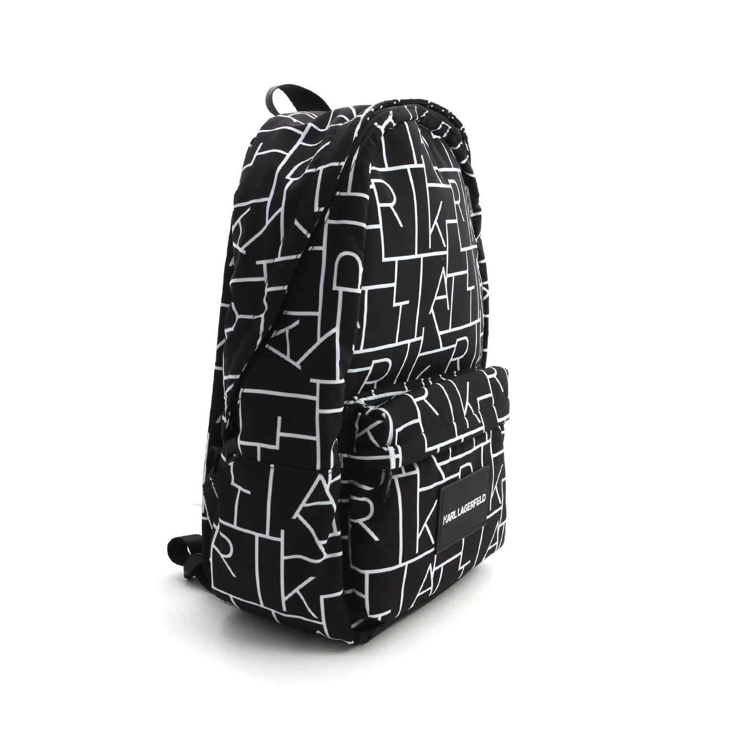 Zaino Nero Con Stampa Girl
